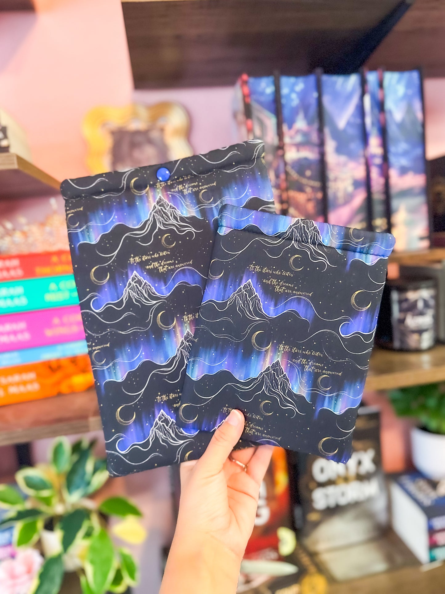 Stars & Dreams Mountain Kindle Sleeve