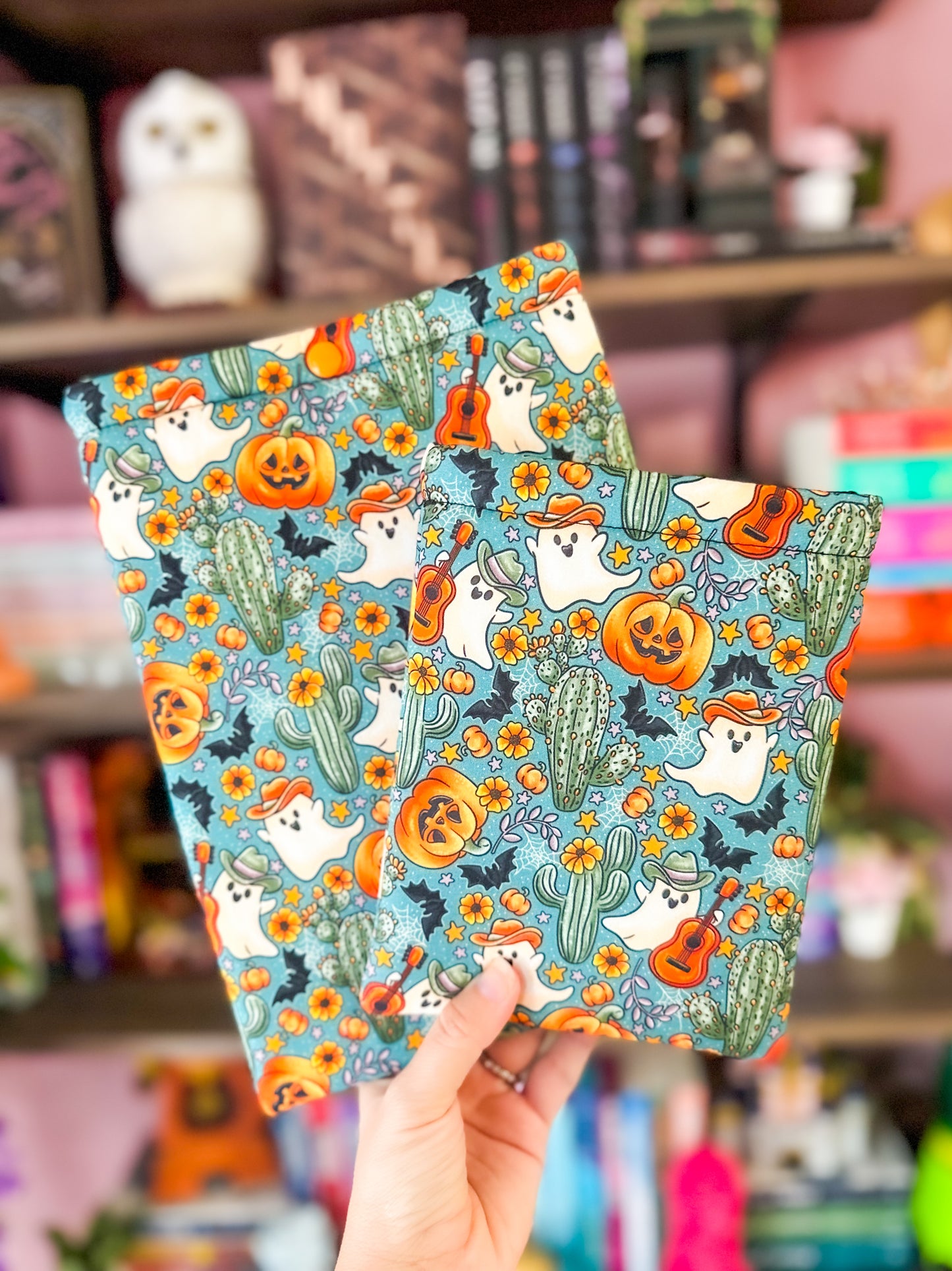 Western Cowboy Ghosts Paperback Book Sleeve