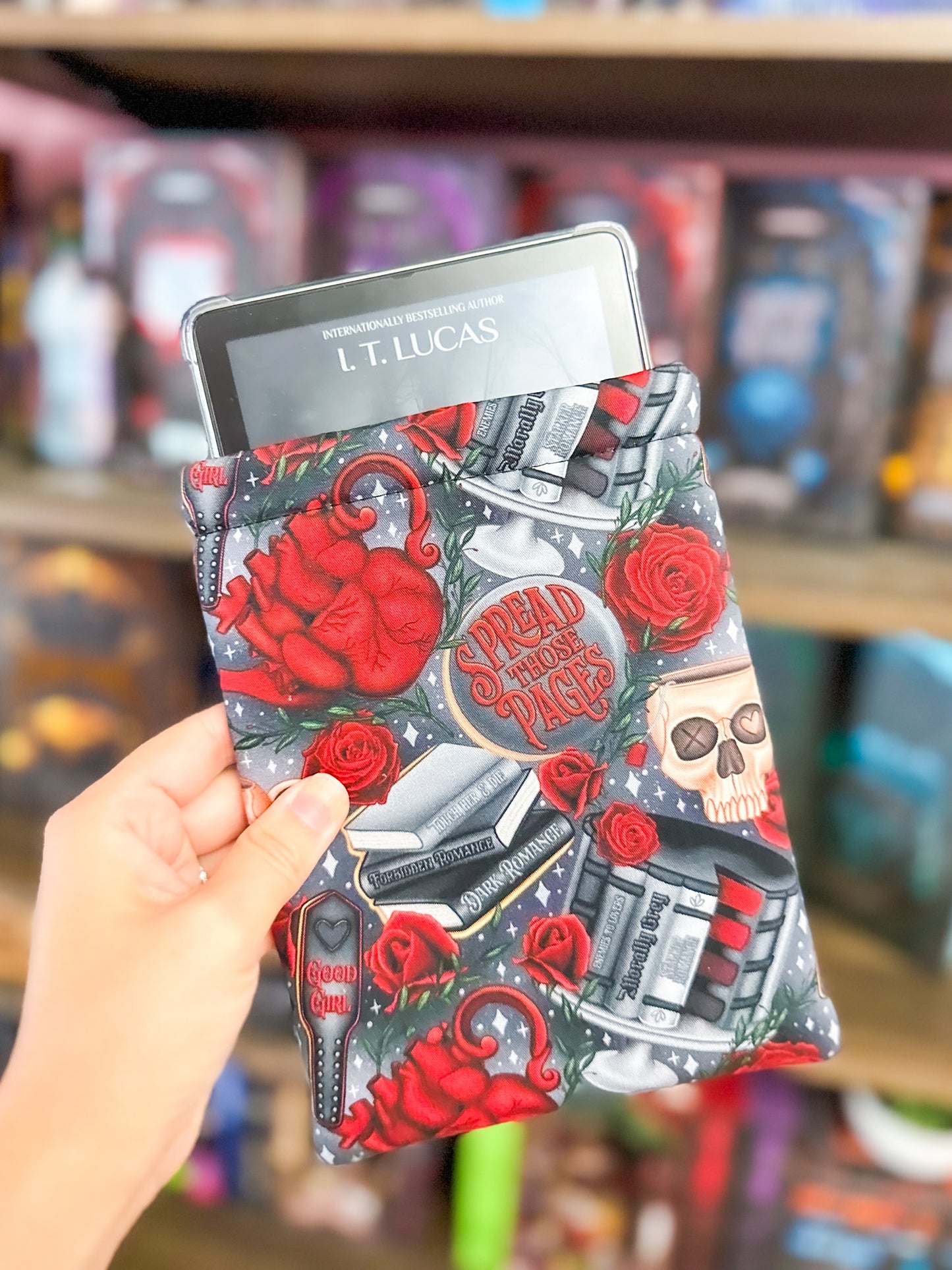 Spread Those Pages Kindle Sleeve