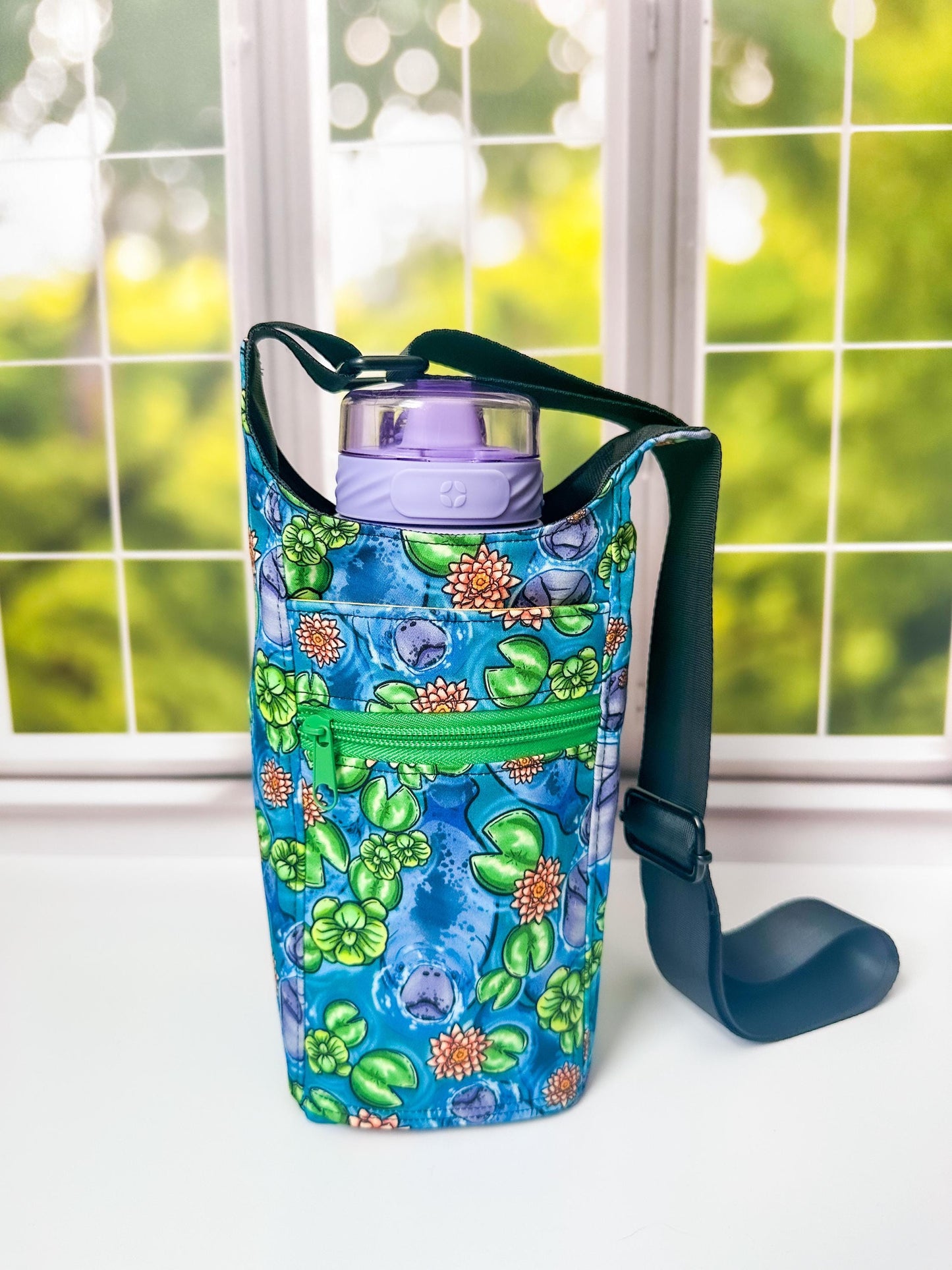 Manatee Water Bottle Bag