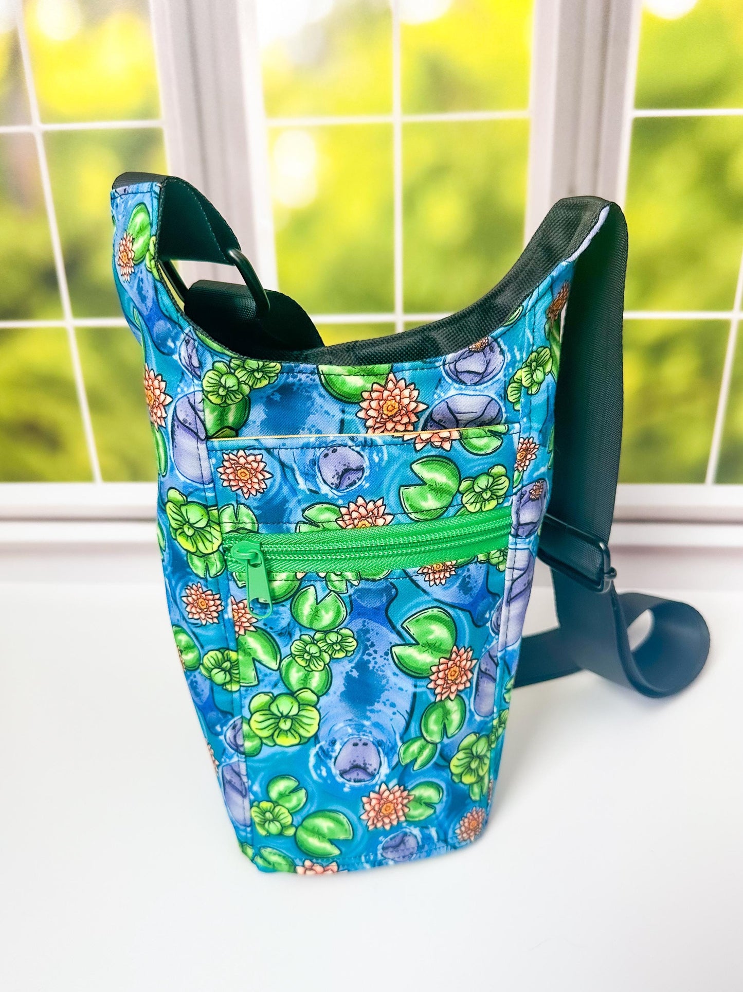 Manatee Water Bottle Bag