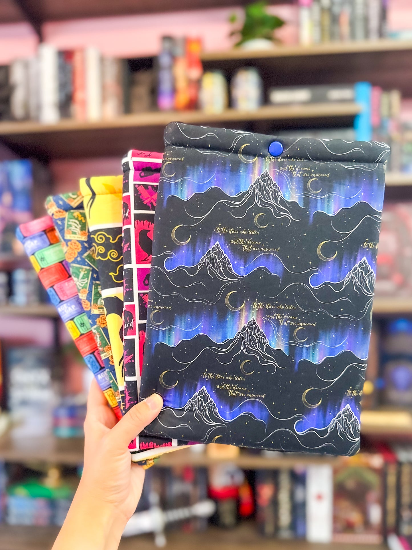 Stars & Dreams Mountain Paperback Book Sleeve