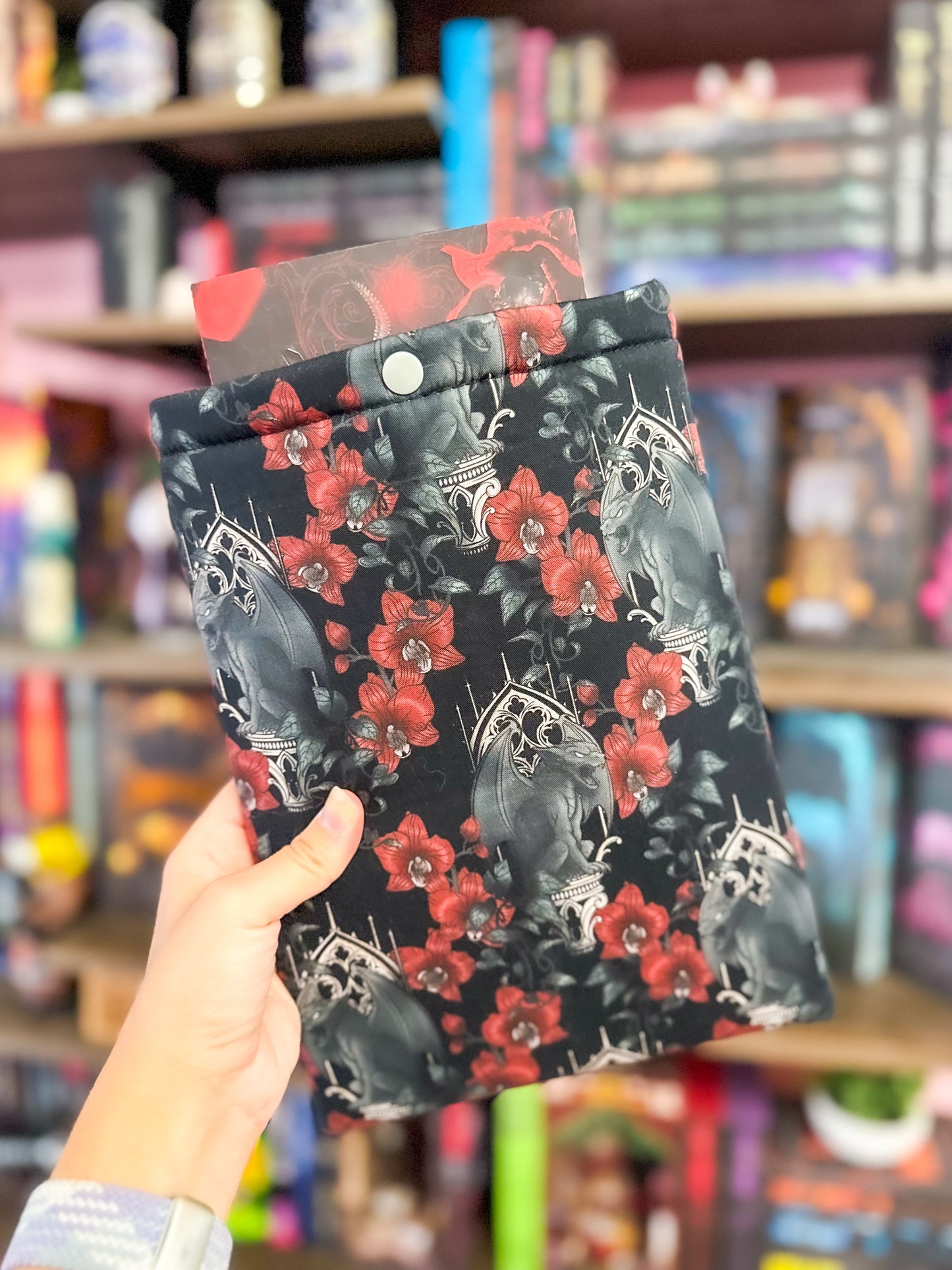 Gothic Gargoyles Paperback Book Sleeve