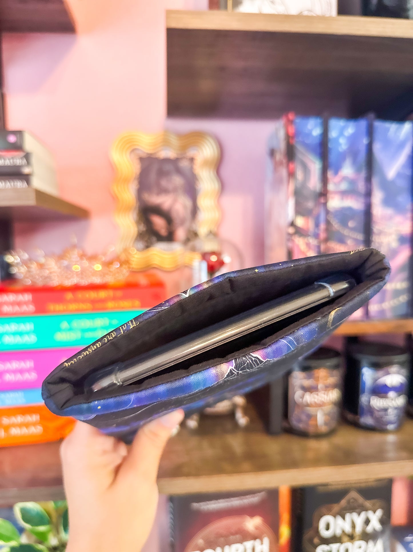 Stars & Dreams Mountain Kindle Sleeve