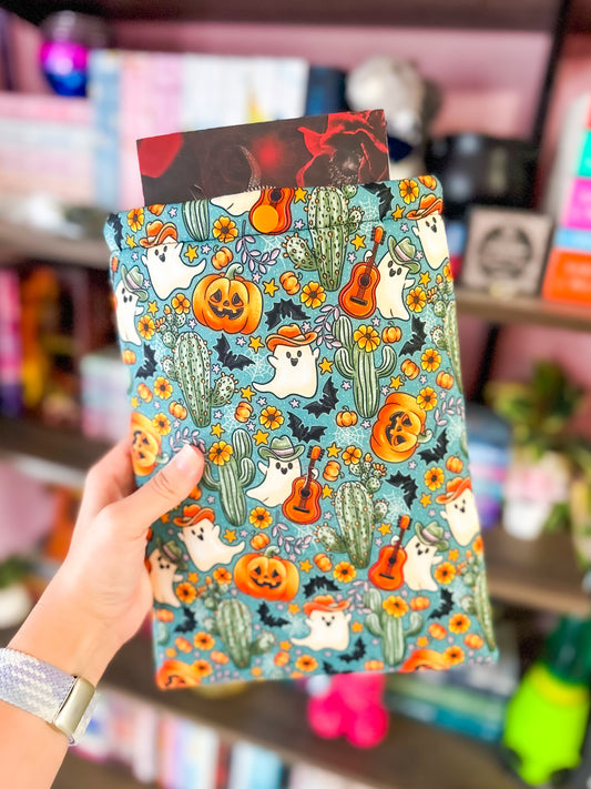 Western Cowboy Ghosts Paperback Book Sleeve