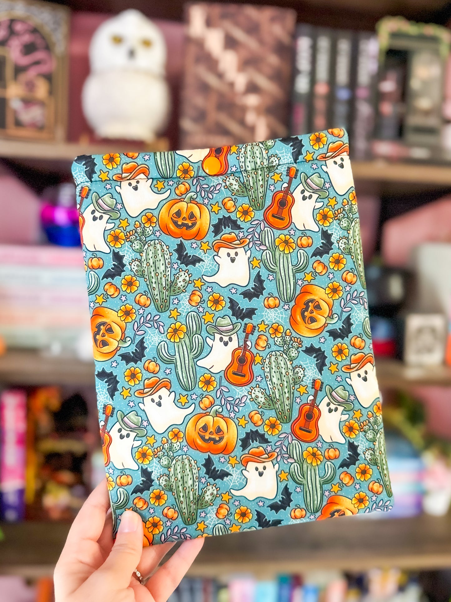 Western Cowboy Ghosts Paperback Book Sleeve