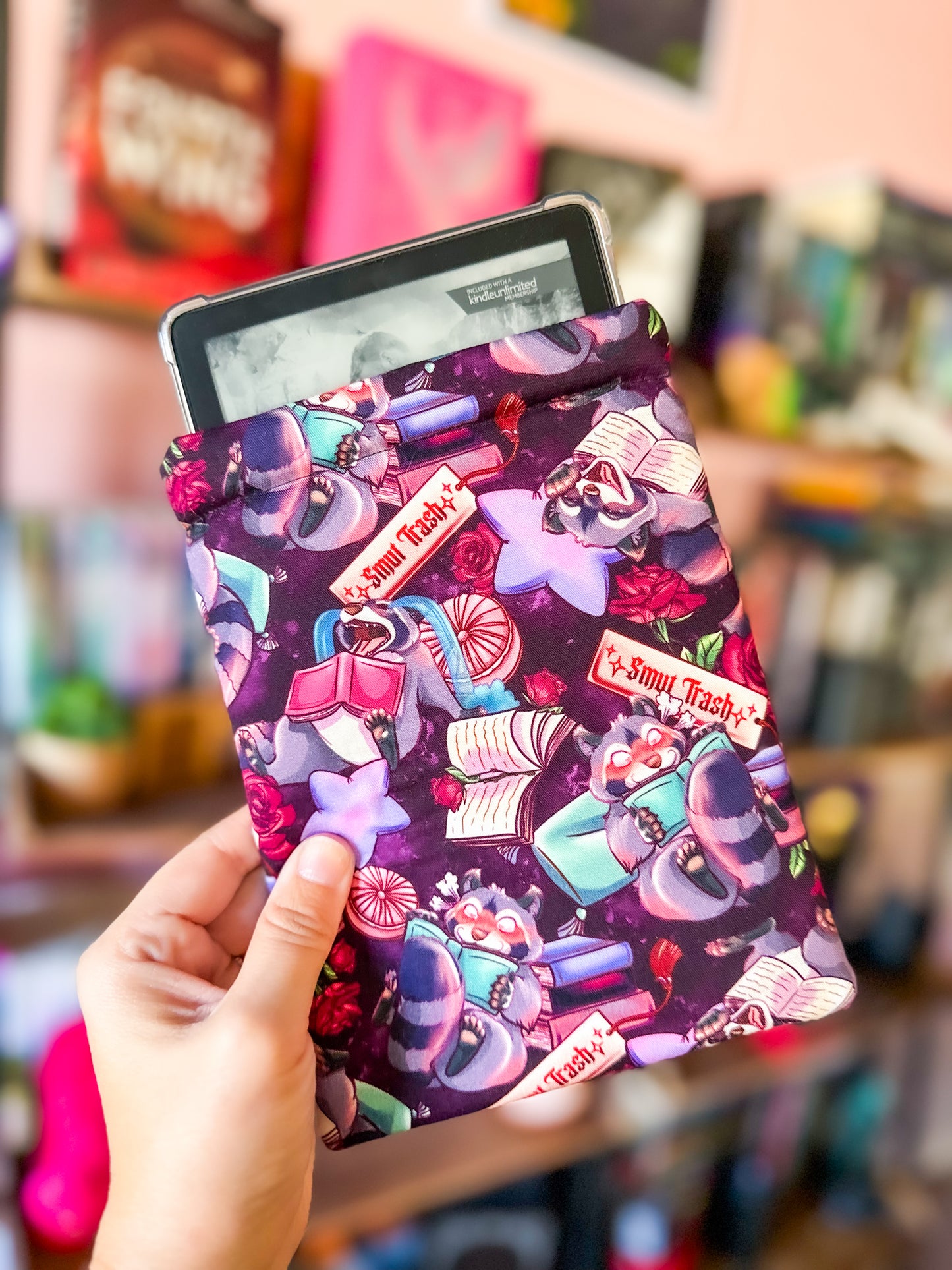 Smut Trash Raccoons Kindle Sleeve