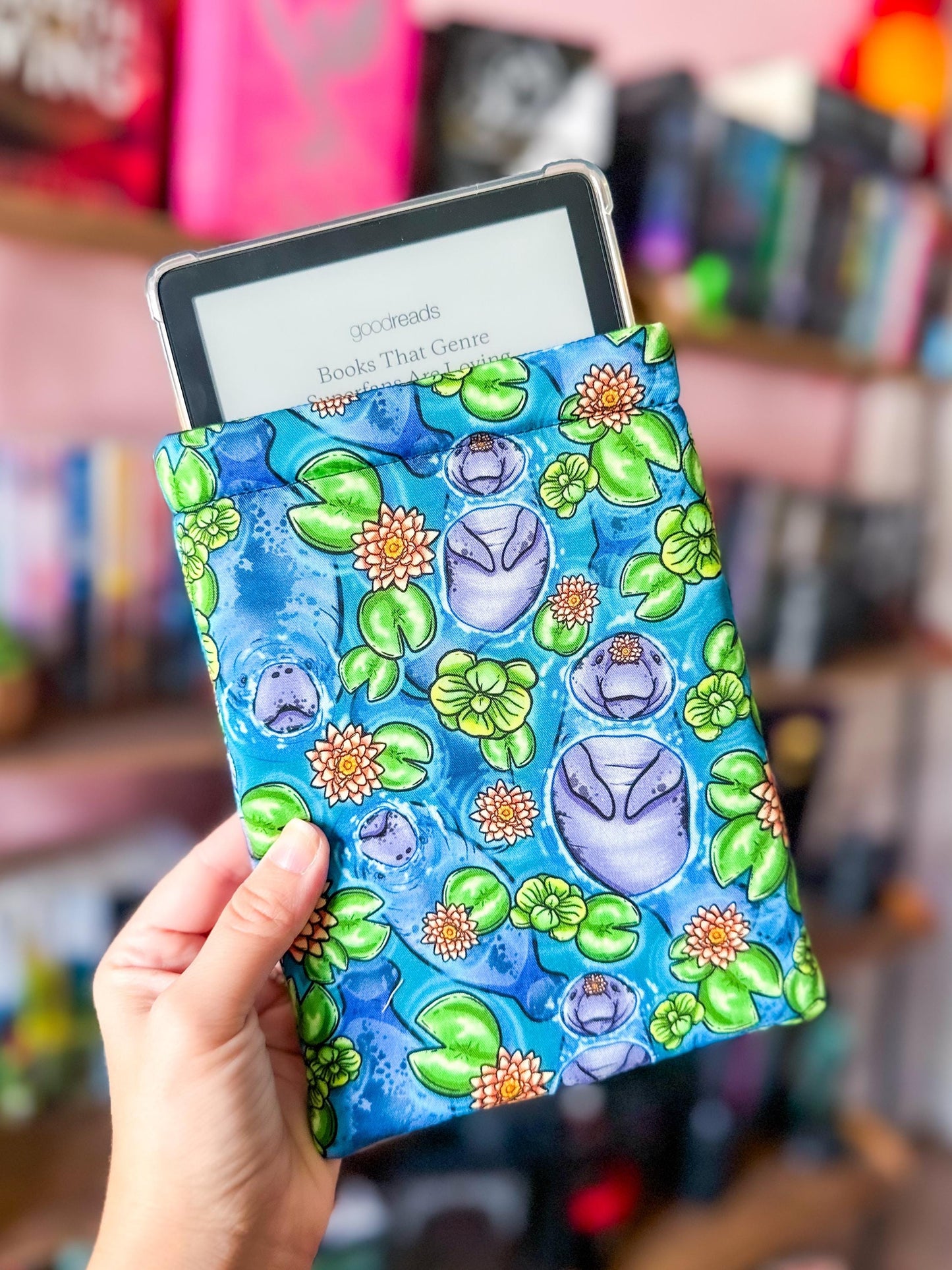 Florida Springs Kindle Sleeve - Choose Alligators or Manatees