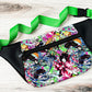 Demon Anime Girl Fanny Pack Crossbody Bag - Green