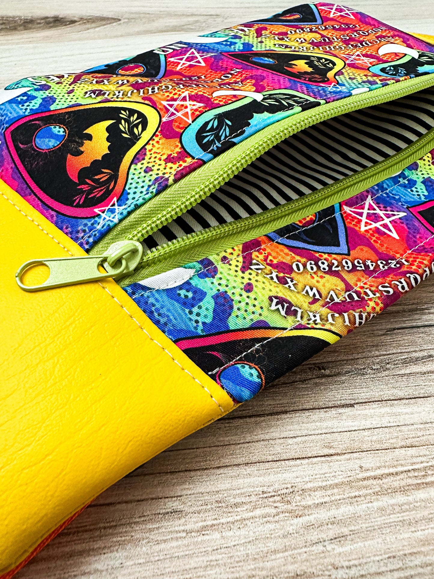 Psychedelic Ouija Fanny Pack Crossbody Bag