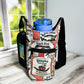 Halloween Pumpkin Water Bottle Bag
