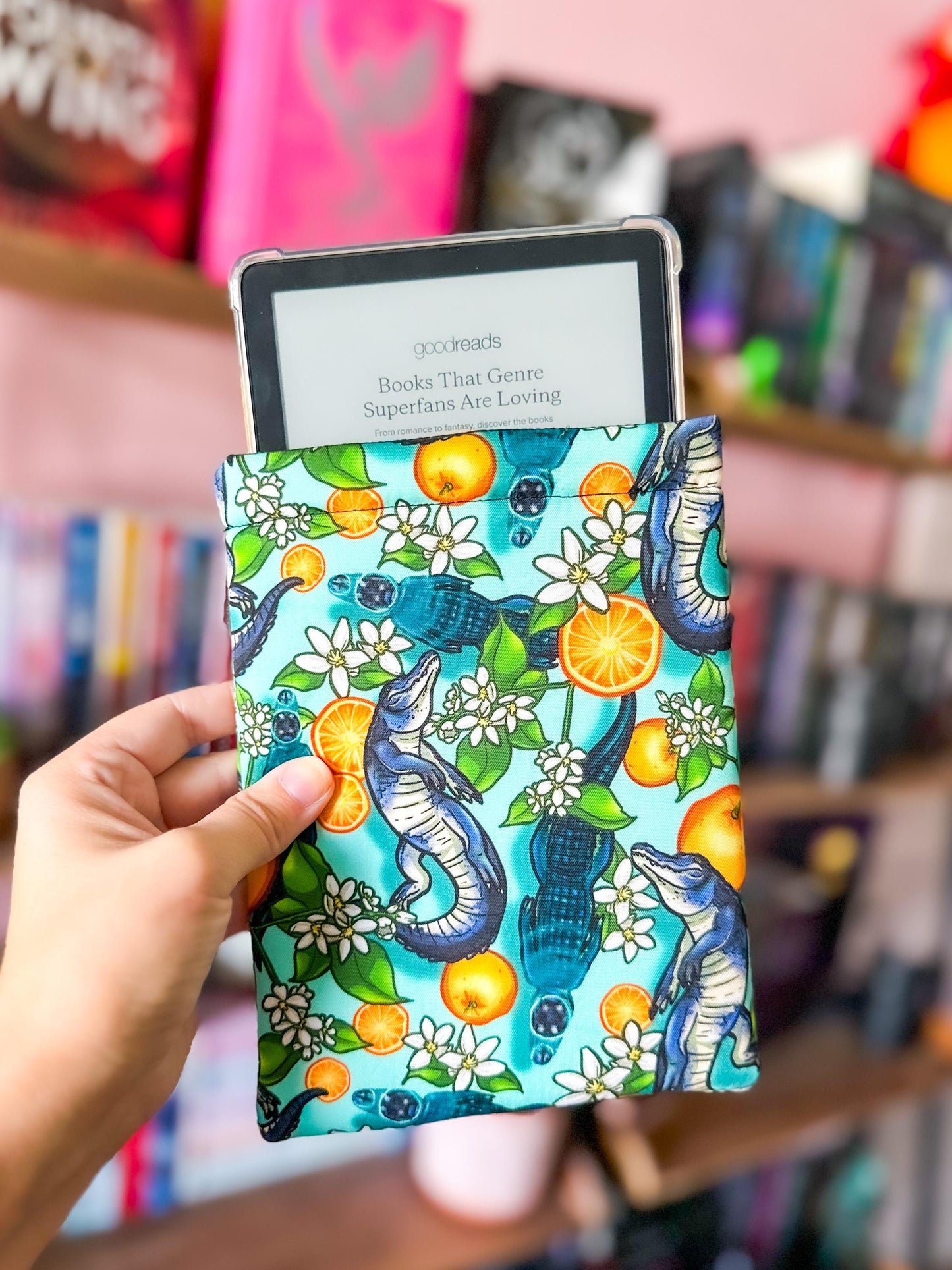 Florida Springs Kindle Sleeve - Choose Alligators or Manatees
