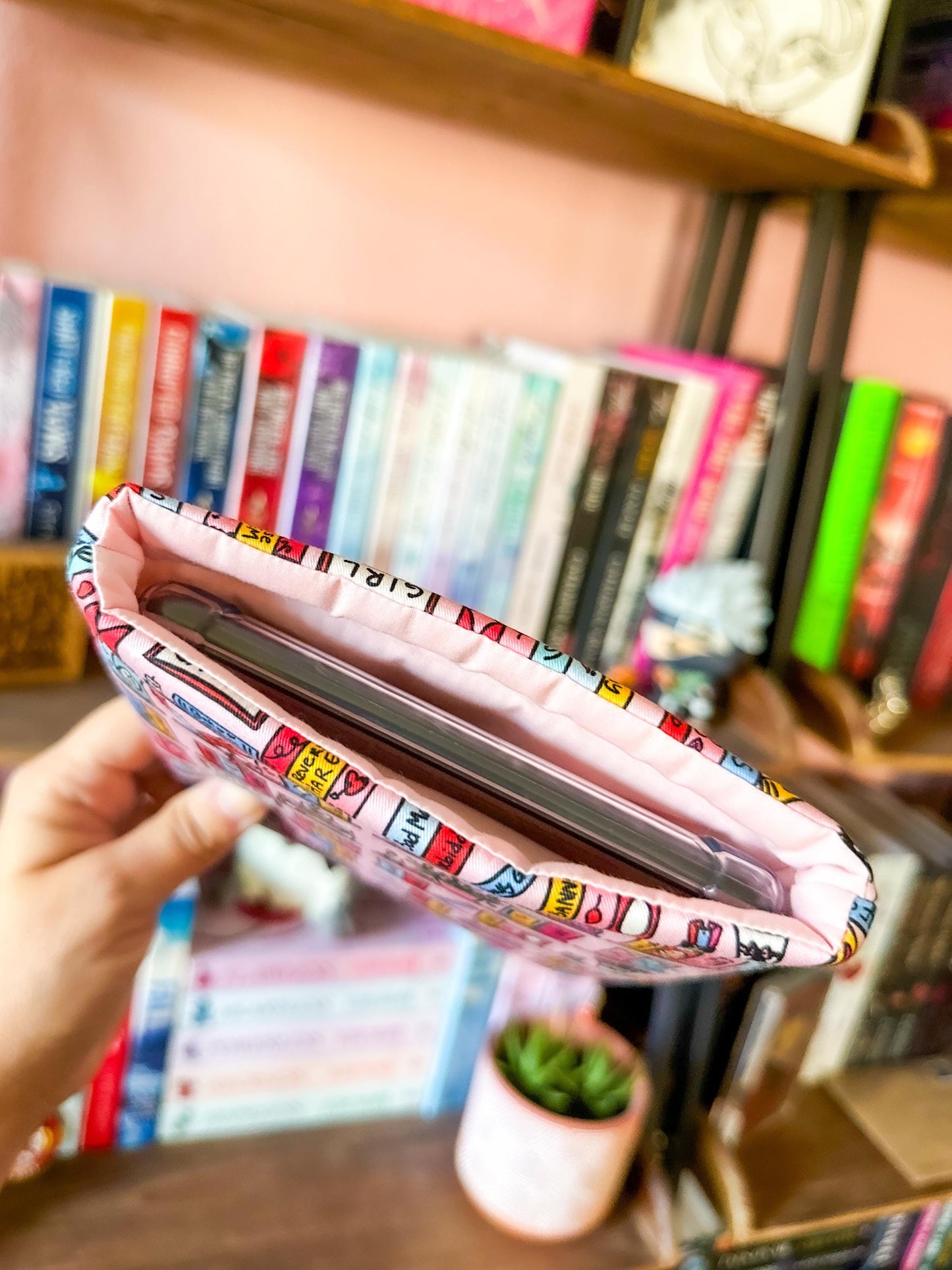 Smutty Bookshelves Kindle Sleeve
